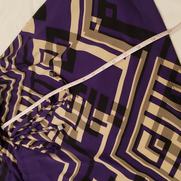 Jessica Simpson Purple,Tan & Black Dress size:M - Picture 11 of 15